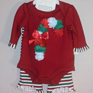 NWT Infant Christmas Outfit 3mo